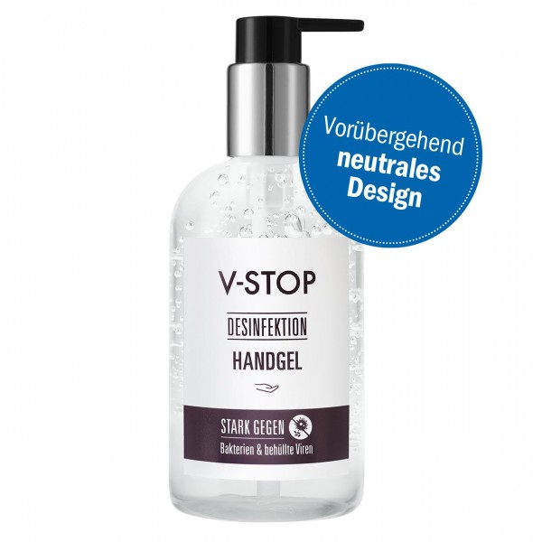 "V-STOP" Handgel, 300 ml Pumpspender